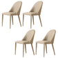 Contemporary Armless Dining Chairs Upholstered Dining Side Chair