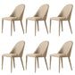 Contemporary Armless Dining Chairs Upholstered Dining Side Chair