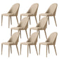 Contemporary Armless Dining Chairs Upholstered Dining Side Chair