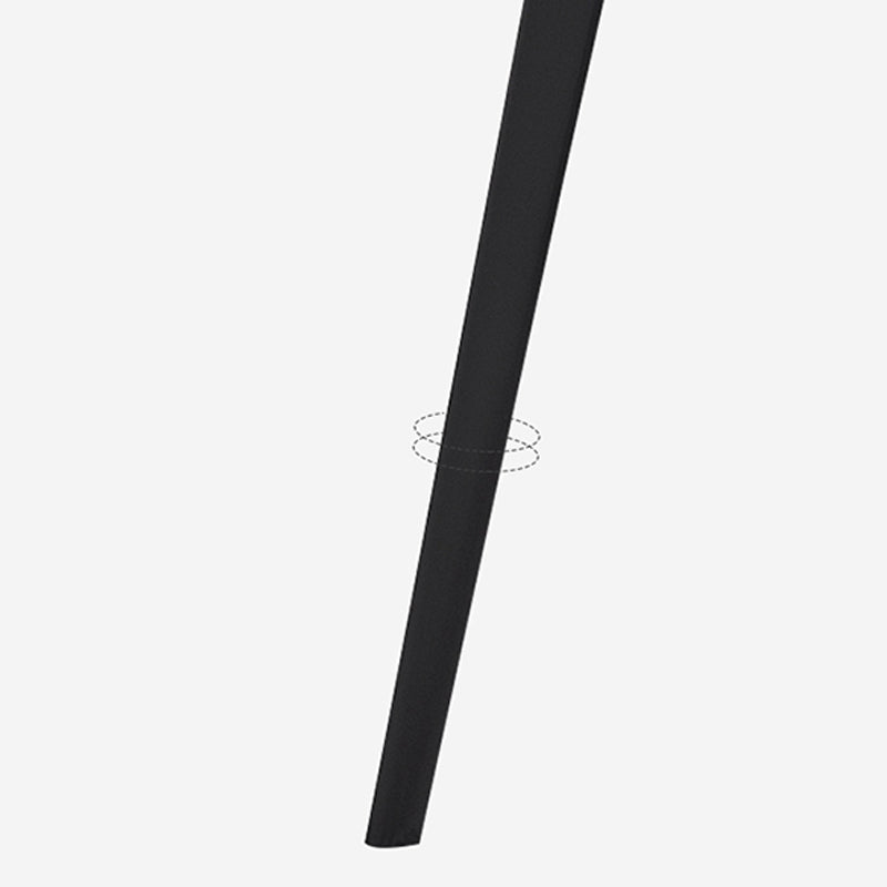 Faux Leather Upholstered Dining Chairs Modern Armless Home Side Chair