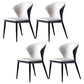 Upholstered Dining Side Chair Contemporary Armless Dining Chairs