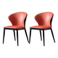 Upholstered Dining Side Chair Contemporary Armless Dining Chairs