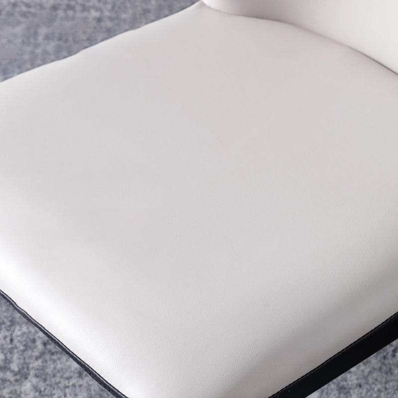 Upholstered Dining Side Chair Contemporary Armless Dining Chairs