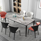 Upholstered Dining Side Chair Contemporary Armless Dining Chairs