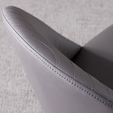 Faux Leather Armless Dining Chairs Upholstered Dining Room Chair Clearhalo 'Dining Chairs' 'Dining Tables & Seating' 'dining_chair' 'furn' 'furn_dining_chair' 'Furniture' 'Kitchen & Dining Furniture' 5580400