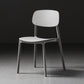 Plastic Armless Dining Chairs Scandinavian Open Back Dining Side Chair Clearhalo 'Dining Chairs' 'Dining Tables & Seating' 'dining_chair' 'furn' 'furn_dining_chair' 'Furniture' 'Kitchen & Dining Furniture' 5580498
