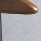Modern Open Back Dining Chairs Faux Leather Cushion Armless Dining Side Chair