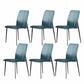 Modern Armless Dining Chairs Parsons Side Chair Set for Kitchen