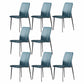 Modern Armless Dining Chairs Parsons Side Chair Set for Kitchen