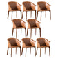Faux Leather Dining Arm Chair Contemporary Dining Room Chair