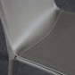 Upholstered Armless Dining Chairs Faux Leather Dining Side Chair