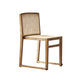 Traditional Style Dining Chairs Armless Chair with Wood Legs for Home