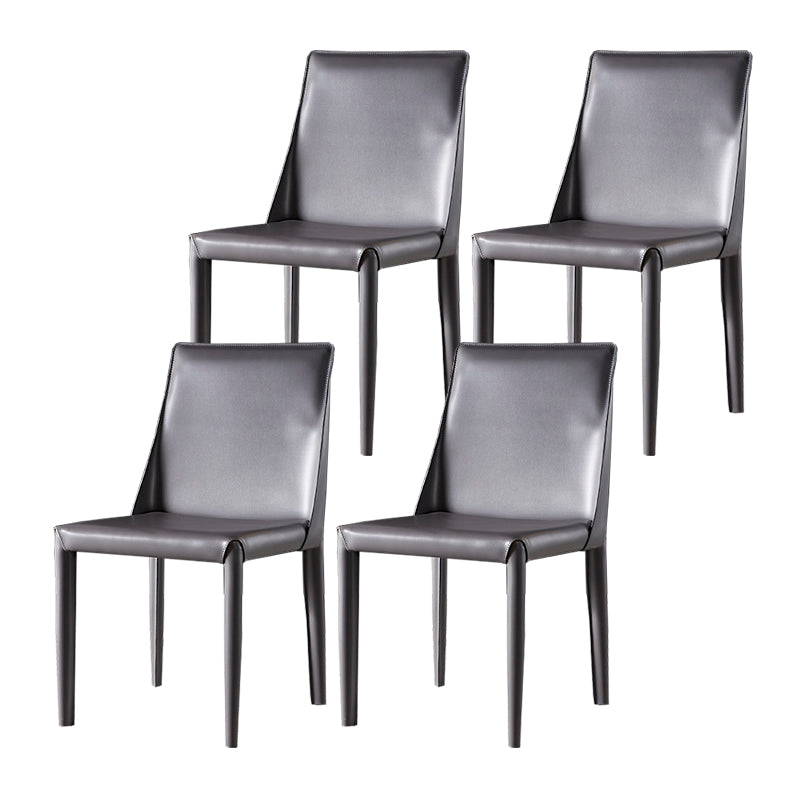 Faux lederen eetkamerstoel eigentijdse eetkamerstoel