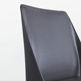 Faux lederen eetkamerstoel eigentijdse eetkamerstoel