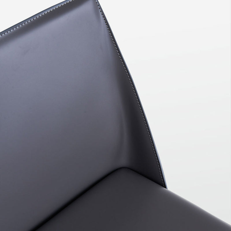 Faux lederen eetkamerstoel eigentijdse eetkamerstoel