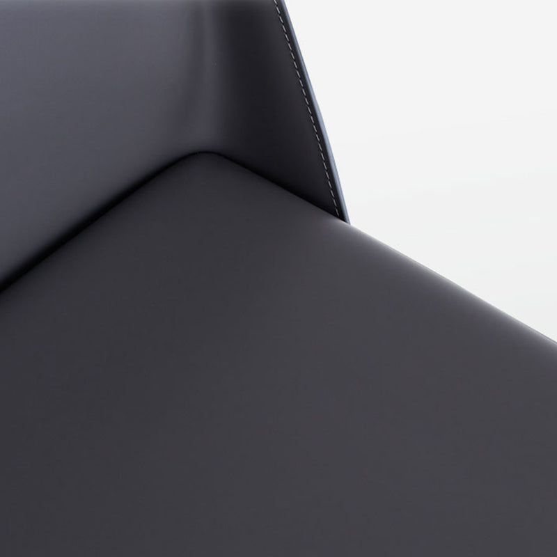 Faux lederen eetkamerstoel eigentijdse eetkamerstoel