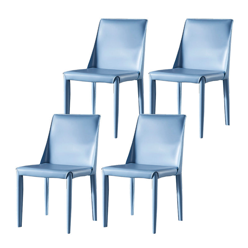 Faux lederen eetkamerstoel eigentijdse eetkamerstoel