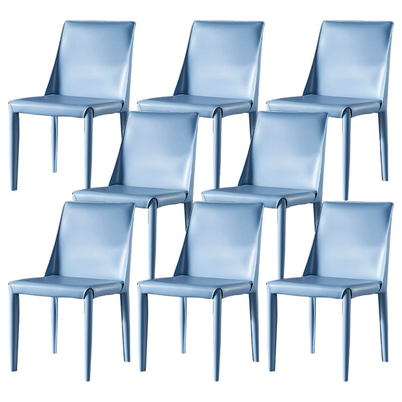 Faux lederen eetkamerstoel eigentijdse eetkamerstoel