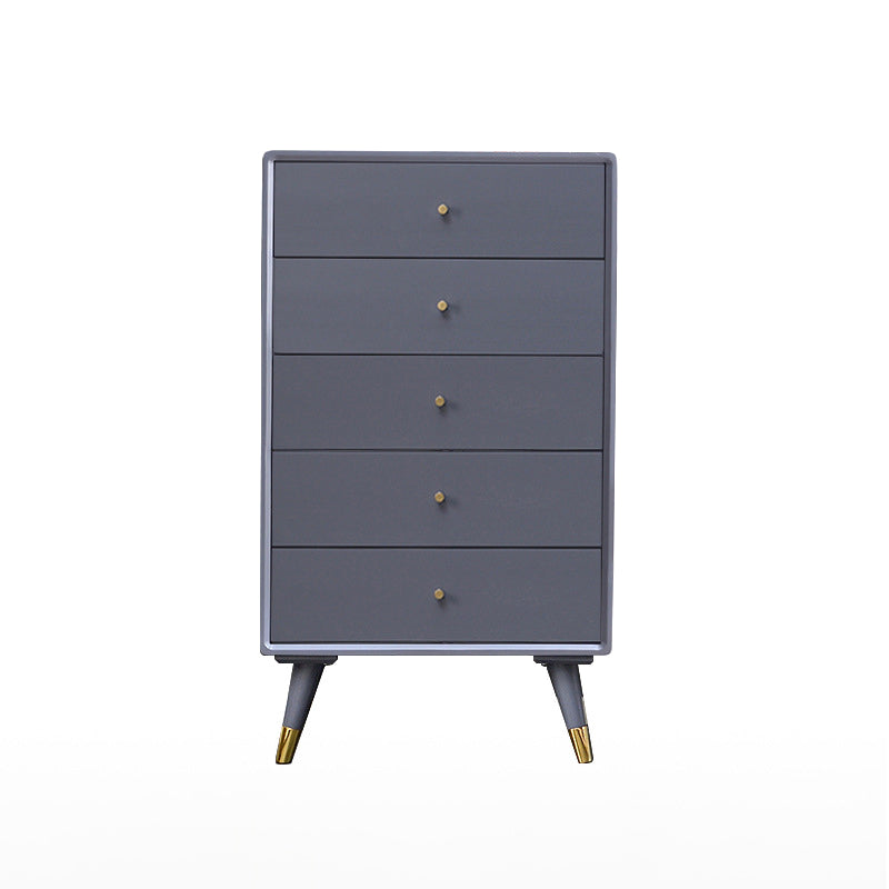 Klassieke glam -verticale lingerie kist massief houten slaapkamer opbergkast