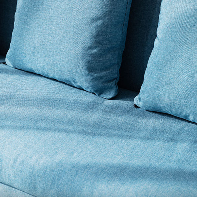 Moderno slip shood standard coperto con divano braccio quadrato di stoccaggio