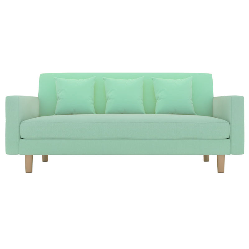 Moderno slip shood standard coperto con divano braccio quadrato di stoccaggio