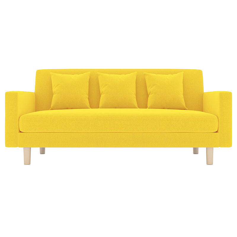 Moderno slip shood standard coperto con divano braccio quadrato di stoccaggio