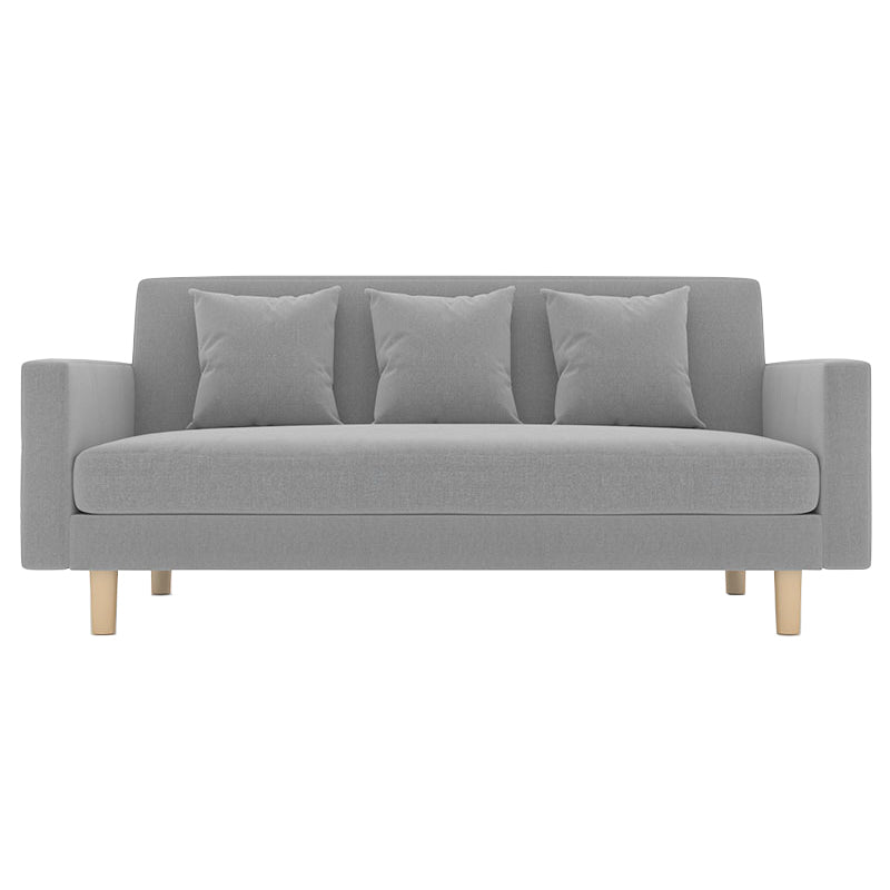 Moderno slip shood standard coperto con divano braccio quadrato di stoccaggio