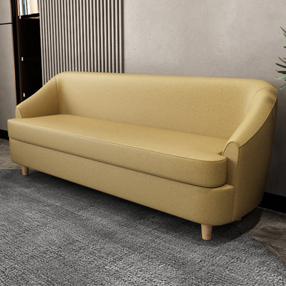 21,65 "W x 27,55" H divano braccio incasso in pelle finta