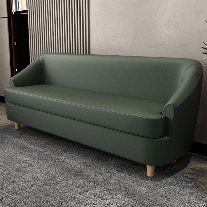 21,65 "W x 27,55" H divano braccio incasso in pelle finta