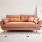 63.38 Inch Long Flared Arm Sofa Contemporary Standard Sofa for Living Room