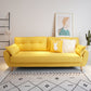 63.38 Inch Long Flared Arm Sofa Contemporary Standard Sofa for Living Room
