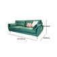 63.38 Inch Long Flared Arm Sofa Contemporary Standard Sofa for Living Room