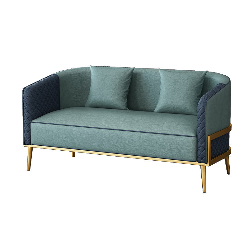 27,55 "W x 29,52" H divano a braccio inclinata in pelle finta divano standard contemporaneo