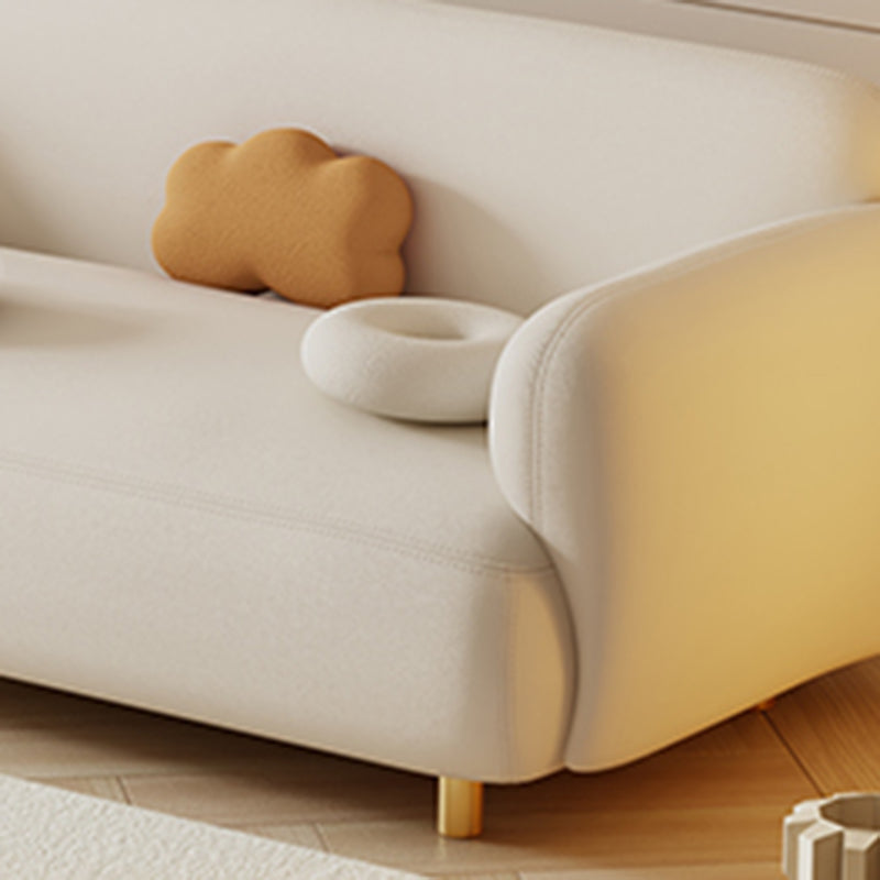 Divano standard di divano standard contemporaneo di divani in fux resistente alle macchie