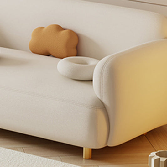 Divano standard di divano standard contemporaneo di divani in fux resistente alle macchie