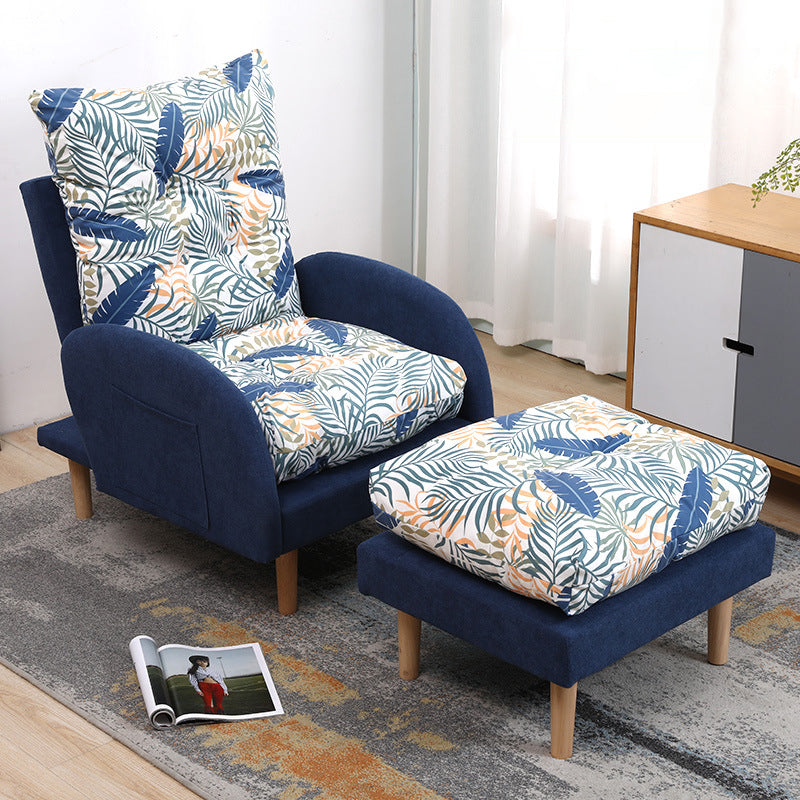 Linnen converteerbare stoel 28.74 "l x 33.85" w x36.61 "h tufted kussens stoel