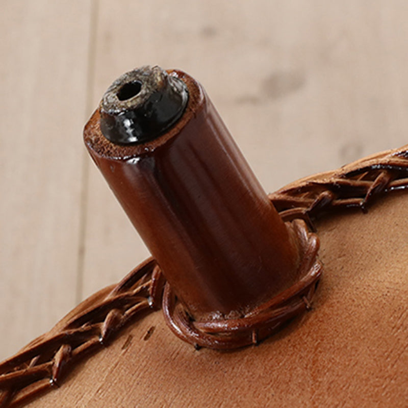 Rattan armloze stoel 19.68 "L x 19.68" W Basic Four Legs Chair for Living Room