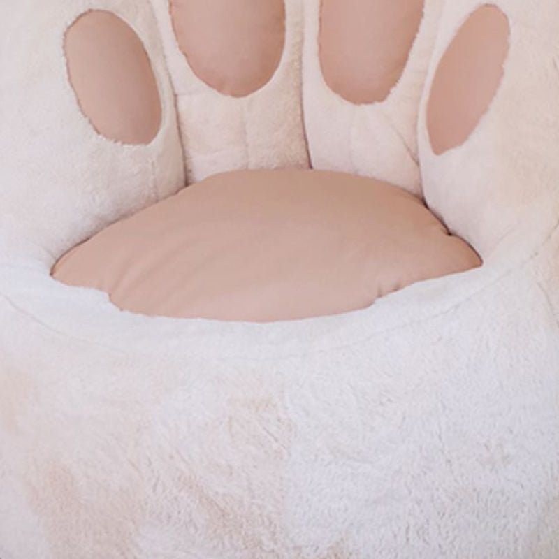 Chaise en velours 32,28 "L x 31,4" W x26.7 "H Armes incluses pour salon pour le salon