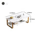 Modern Style Wooden Table with Rectangular Storage Rack Coffee Table Clearhalo 'Coffee & Accent Tables' 'Coffee Tables' 'coffee_tables' 'furn' 'furn_coffee_tables' 'Furniture' 'Living Room Furniture' 5584563