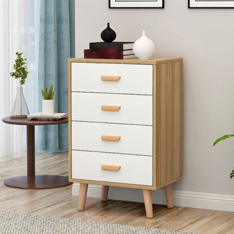 Wood Rectangle Accent Chest with Straight Legs Chest 15.74" Wide