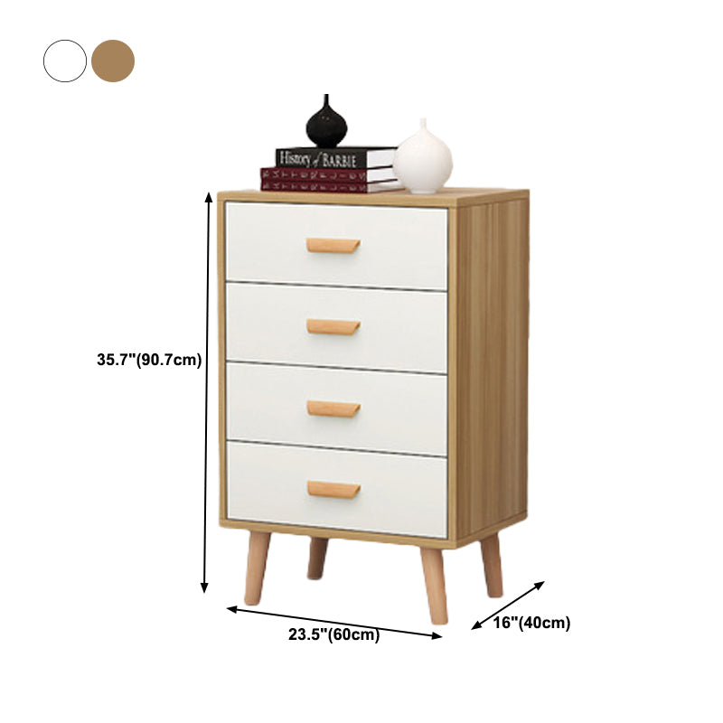 Wood Rectangle Accent Chest with Straight Legs Chest 15.74" Wide