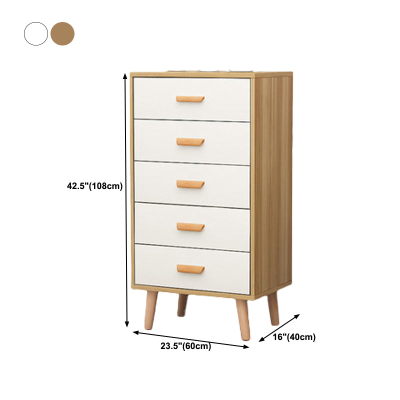 Wood Rectangle Accent Chest with Straight Legs Chest 15.74" Wide
