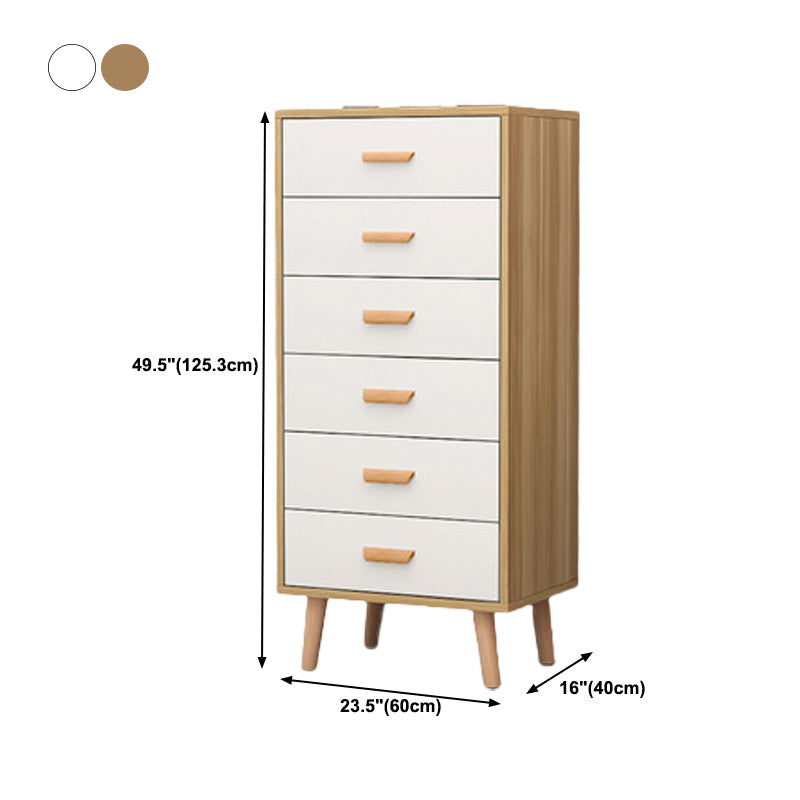 Wood Rectangle Accent Chest with Straight Legs Chest 15.74" Wide