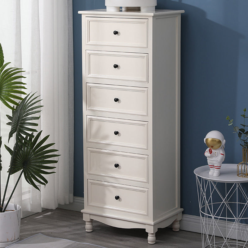 Rectangle Accent Chest with Drawers 13.77" Wide Wood Chest Contemporary