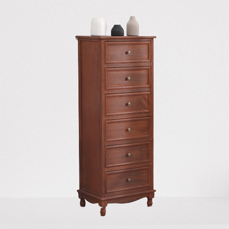 引き出し付きの長方形のアクセントチェスト13.77 "幅の木胸現代