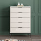 15.74" Wide Modern Accent Chest with Soft Close Drawers Chest Clearhalo 'Cabinets & Chests' 'cabinets_chests' 'furn' 'furn_cabinets_chests' 'Furniture' 'Living Room Furniture' 5585823