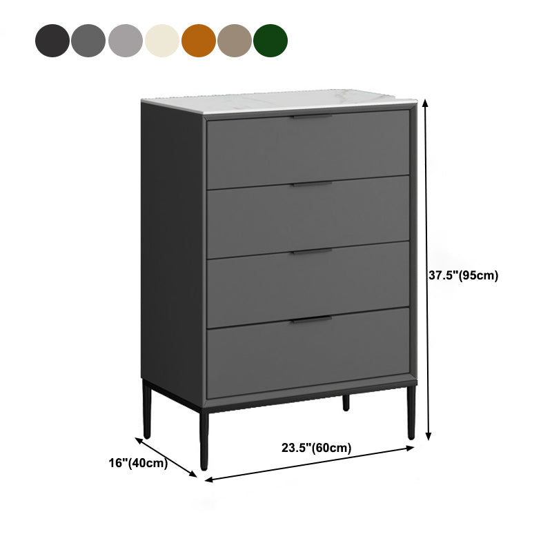 15.74" Wide Modern Accent Chest with Soft Close Drawers Chest Clearhalo 'Cabinets & Chests' 'cabinets_chests' 'furn' 'furn_cabinets_chests' 'Furniture' 'Living Room Furniture' 5585852