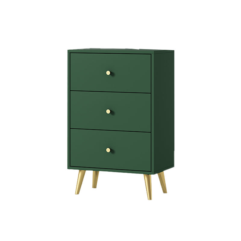 Modern Accent Chest with Storage Drawers and 4 Golden Legs Chest Clearhalo 'Cabinets & Chests' 'cabinets_chests' 'furn' 'furn_cabinets_chests' 'Furniture' 'Living Room Furniture' 5585892