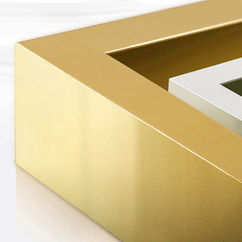 Modern Accent Chest with Storage Drawers and 4 Golden Legs Chest Clearhalo 'Cabinets & Chests' 'cabinets_chests' 'furn' 'furn_cabinets_chests' 'Furniture' 'Living Room Furniture' 5585894