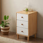 Modern Solid Wood Chest with 4 Natural Legs and Soft Close Drawers